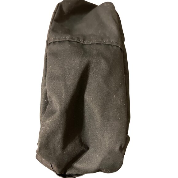 Fjallraven Kanken Black G-1000 Backpack Totepack Front Zipper Pocket Adj Straps - Picture 9 of 9